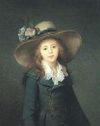 Portrait of Elisaveta Alexandrovna Demidov, nee Stroganov here as Baronesse Stroganova elisabeth vigee-lebrun